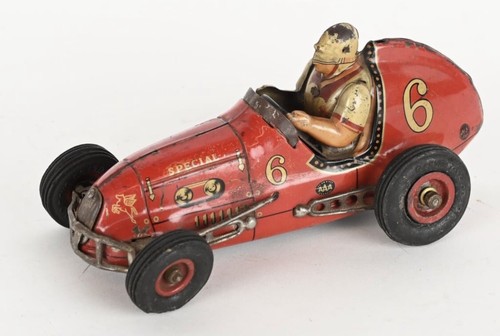 Vintage friction tin - vintage,
