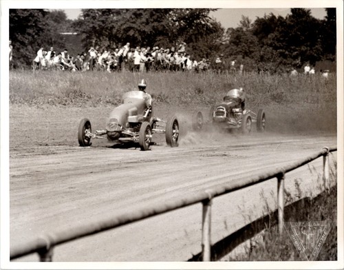 Vintage 1949 photo two midget - photo,